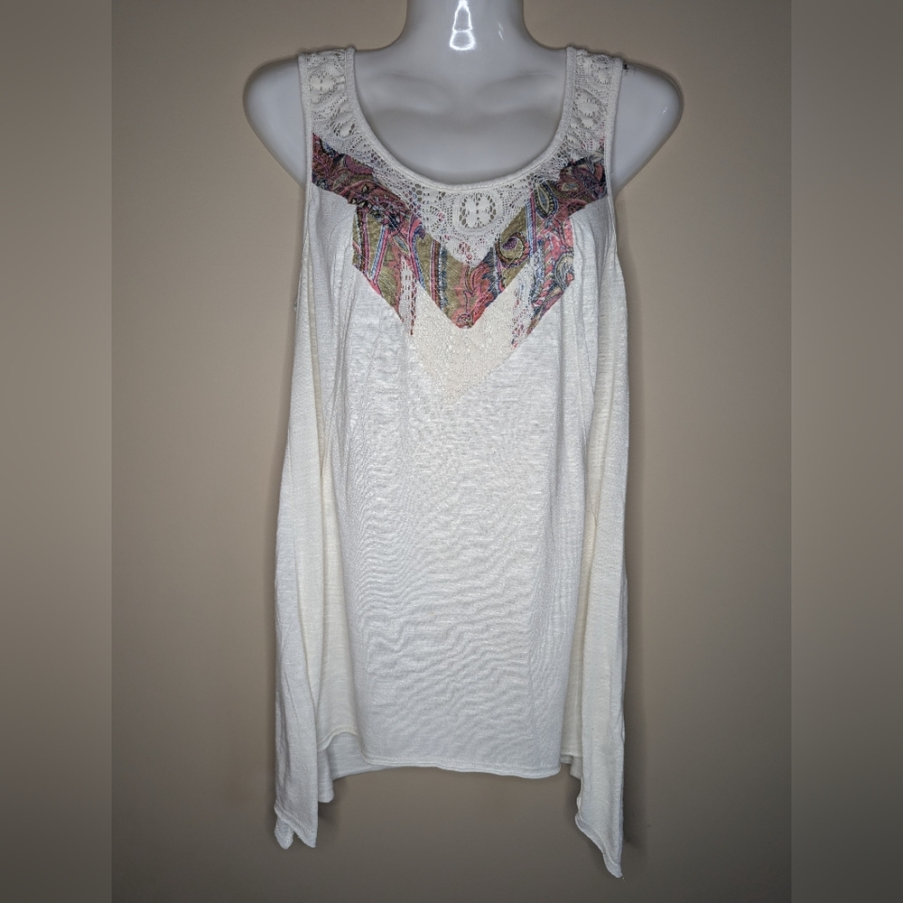 Maurice's Cream Boho Tank